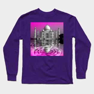 Taj Mahal, Agra, India Long Sleeve T-Shirt